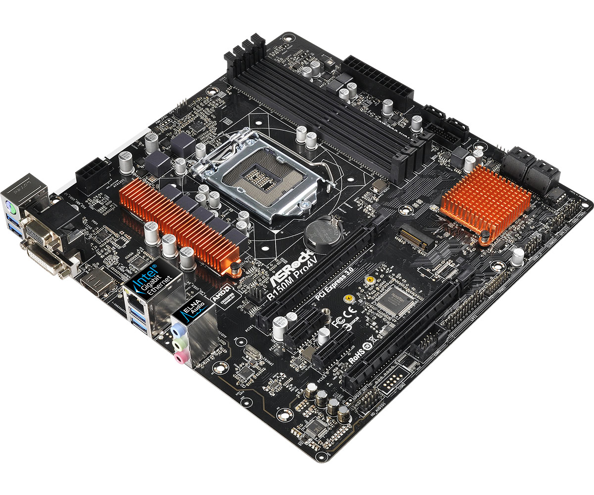 Asrock B150M Pro4V - Motherboard Specifications On MotherboardDB